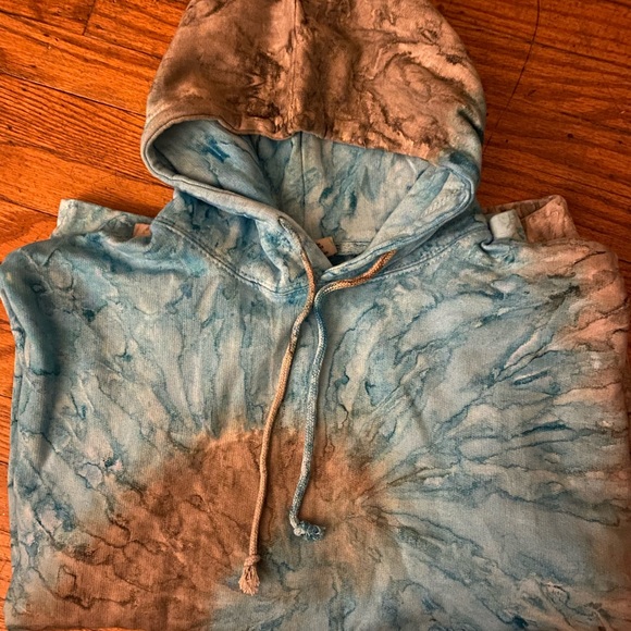 Tie Dye Hoodies in Pink, Purple or Blue - Picture 3 of 3